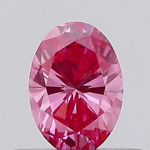 Loose Diamond - OVAL 0.28ct Fancy Vivid Pink VS1: Loose Diamond - OVAL 0.28ct Fancy Vivid Pink VS1 Source: This is a real non-mined Diamond that has been grown in a lab Shape: OVAL Carats: 0.28 Color: Fancy Vivid Pink Certification: NONE The Diamond 
