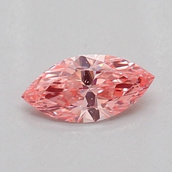 Loose Diamond - MARQUISE 0.16ct Fancy Vivid Pink VS1: Loose Diamond - MARQUISE 0.16ct Fancy Vivid Pink VS1 Source: This is a real non-mined Diamond that has been grown in a lab Shape: MARQUISE Carats: 0.16 Color: Fancy Vivid Pink Certification: IGI Video