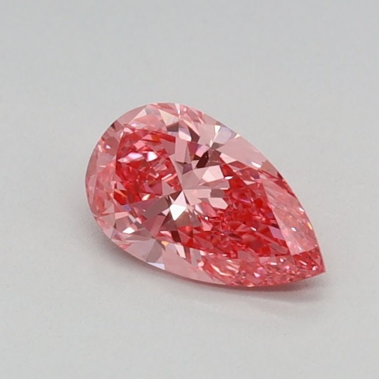 Loose Diamond - PEAR 0.38ct Fancy Vivid Pink VS1: Loose Diamond - PEAR 0.38ct Fancy Vivid Pink VS1 Source: This is a real non-mined Diamond that has been grown in a lab Shape: PEAR Carats: 0.38 Color: Fancy Vivid Pink Certification: IGI Video: Video