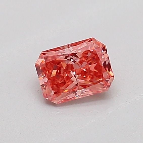 Loose Diamond - RADIANT 0.24ct Fancy Vivid Brownish Pink VVS2: Loose Diamond - RADIANT 0.24ct Fancy Vivid Brownish Pink VVS2 Source: This is a real non-mined Diamond that has been grown in a lab Shape: RADIANT Carats: 0.24 Color: Fancy Vivid Brownish Pink Certifi