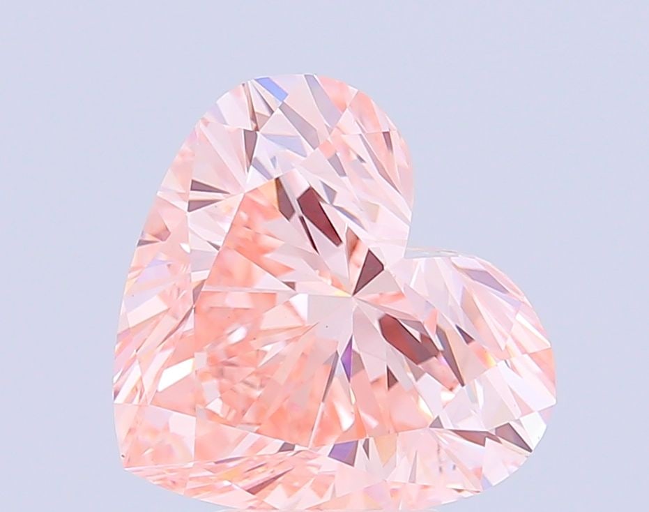 Loose Diamond - HEART 6.51ct Fancy Intense Pink VS1: Loose Diamond - HEART 6.51ct Fancy Intense Pink VS1 Source: This is a real non-mined Diamond that has been grown in a lab Shape: HEART Carats: 6.51 Color: Fancy Intense Pink Certification: IGI Video: