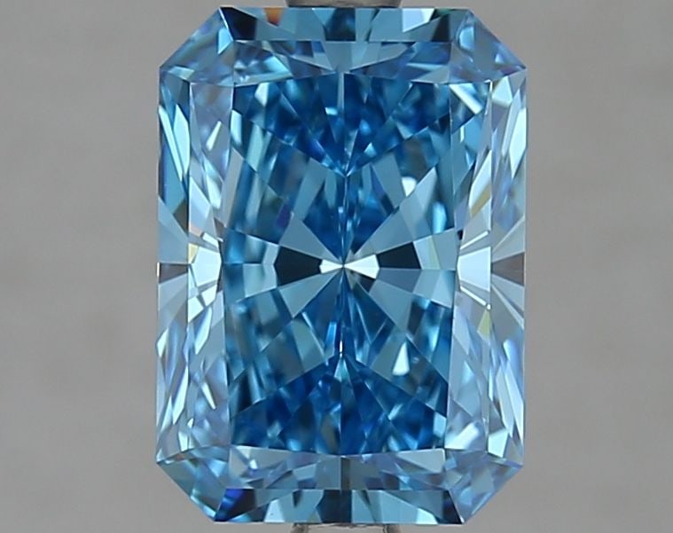 Loose Diamond - RADIANT 2.52ct Fancy Vivid Blue VVS2: Loose Diamond - RADIANT 2.52ct Fancy Vivid Blue VVS2 Source: This is a real non-mined Diamond that has been grown in a lab Shape: RADIANT Carats: 2.52 Color: Fancy Vivid Blue Certification: IGI Video: