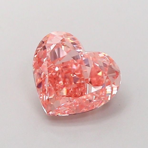Loose Diamond - HEART 1.46ct Fancy Vivid Pink VVS2: Loose Diamond - HEART 1.46ct Fancy Vivid Pink VVS2 Source: This is a real non-mined Diamond that has been grown in a lab Shape: HEART Carats: 1.46 Color: Fancy Vivid Pink Certification: IGI Video: