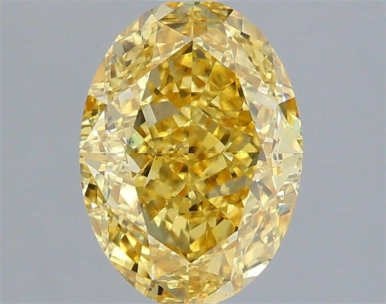 Loose Diamond - OVAL 2.04ct Fancy Vivid Yellow VS1: Loose Diamond - OVAL 2.04ct Fancy Vivid Yellow VS1 Source: This is a real non-mined Diamond that has been grown in a lab Shape: OVAL Carats: 2.04 Color: Fancy Vivid Yellow Certification: IGI Video:
