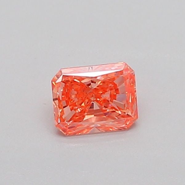 Loose Diamond - RADIANT 0.31ct Fancy Vivid Pink Orange SI1: Loose Diamond - RADIANT 0.31ct Fancy Vivid Pink Orange SI1 Source: This is a real non-mined Diamond that has been grown in a lab Shape: RADIANT Carats: 0.31 Color: Fancy Vivid Pink Orange Certificatio