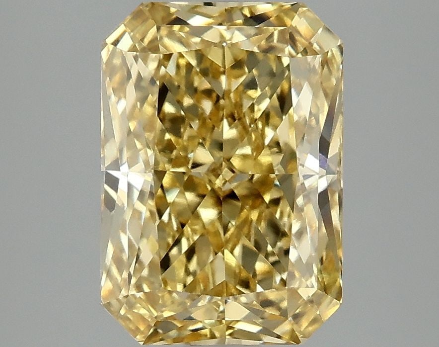 Loose Diamond - RADIANT 3.01ct Fancy Vivid Yellow VS1: Loose Diamond - RADIANT 3.01ct Fancy Vivid Yellow VS1 Source: This is a real non-mined Diamond that has been grown in a lab Shape: RADIANT Carats: 3.01 Color: Fancy Vivid Yellow Certification: IGI Vid