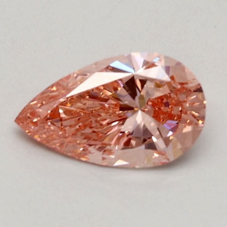 Loose Diamond - PEAR 0.56ct Fancy Vivid Pink VVS2: Loose Diamond - PEAR 0.56ct Fancy Vivid Pink VVS2 Source: This is a real non-mined Diamond that has been grown in a lab Shape: PEAR Carats: 0.56 Color: Fancy Vivid Pink Certification: IGI Video: