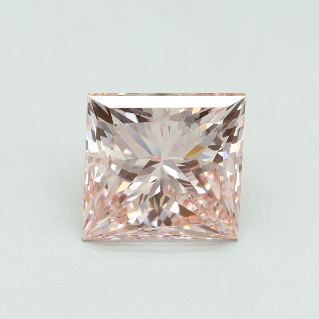 Loose Diamond - PRINCESS 5.03ct Fancy Intense Pink VS2: Loose Diamond - PRINCESS 5.03ct Fancy Intense Pink VS2 Source: This is a real non-mined Diamond that has been grown in a lab Shape: PRINCESS Carats: 5.03 Color: Fancy Intense Pink Certification: IGI V