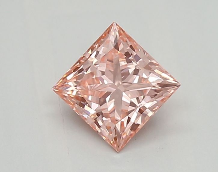 Loose Diamond - PRINCESS 0.67ct Fancy Vivid Pink VVS2: Loose Diamond - PRINCESS 0.67ct Fancy Vivid Pink VVS2 Source: This is a real non-mined Diamond that has been grown in a lab Shape: PRINCESS Carats: 0.67 Color: Fancy Vivid Pink Certification: IGI Vide