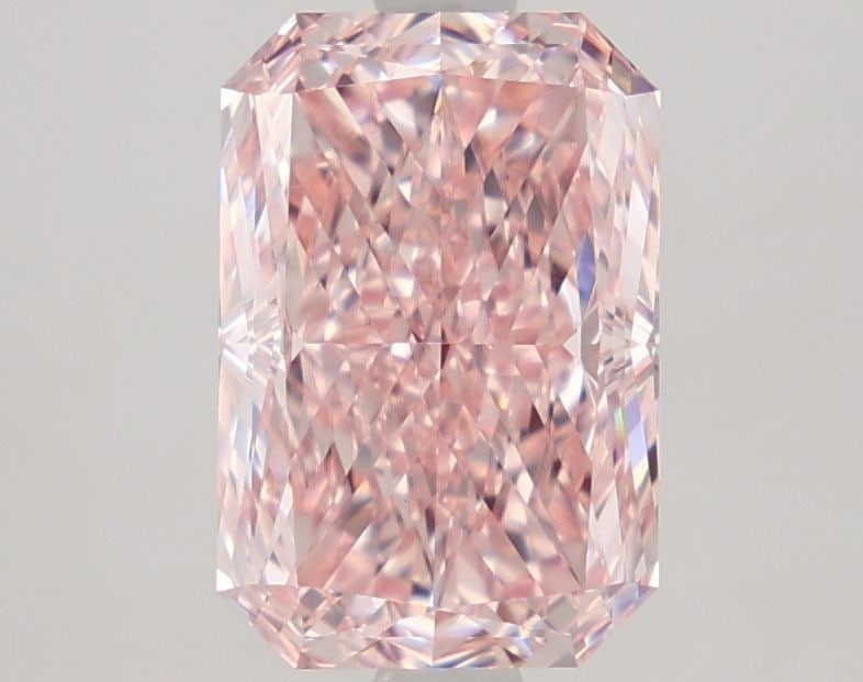 Loose Diamond - RADIANT 2.27ct Fancy Vivid Pink VVS2: Loose Diamond - RADIANT 2.27ct Fancy Vivid Pink VVS2 Source: This is a real non-mined Diamond that has been grown in a lab Shape: RADIANT Carats: 2.27 Color: Fancy Vivid Pink Certification: IGI Video: