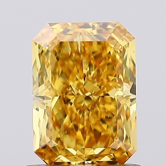 Loose Diamond - RADIANT 1.01ct Fancy Vivid Yellow SI1: Loose Diamond - RADIANT 1.01ct Fancy Vivid Yellow SI1 Source: This is a real non-mined Diamond that has been grown in a lab Shape: RADIANT Carats: 1.01 Color: Fancy Vivid Yellow Certification: IGI Vid