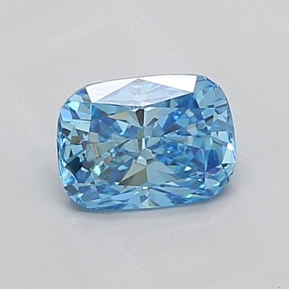 Loose Diamond - CUSHION MODIFIED 1.02ct Fancy Vivid Blue VS2: Loose Diamond - CUSHION MODIFIED 1.02ct Fancy Vivid Blue VS2 Source: This is a real non-mined Diamond that has been grown in a lab Shape: CUSHION MODIFIED Carats: 1.02 Color: Fancy Vivid Blue Certific