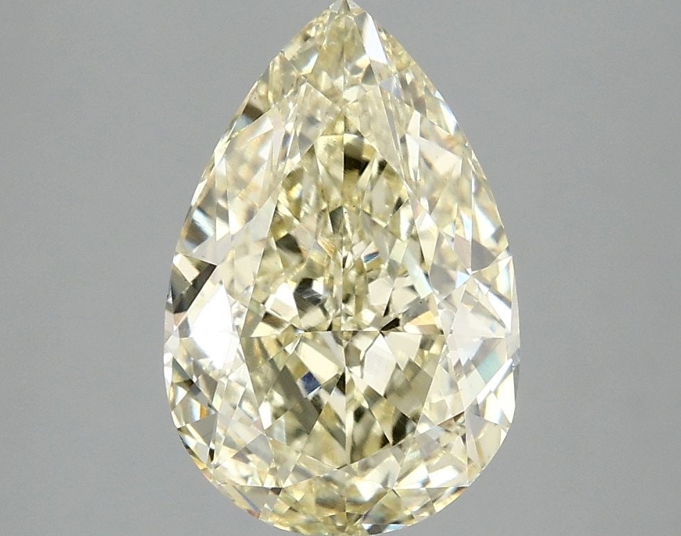 Loose Diamond - PEAR 3.1ct Fancy Intense Yellow VS2: Loose Diamond - PEAR 3.1ct Fancy Intense Yellow VS2 Source: This is a real non-mined Diamond that has been grown in a lab Shape: PEAR Carats: 3.1 Color: Fancy Intense Yellow Certification: IGI Video: