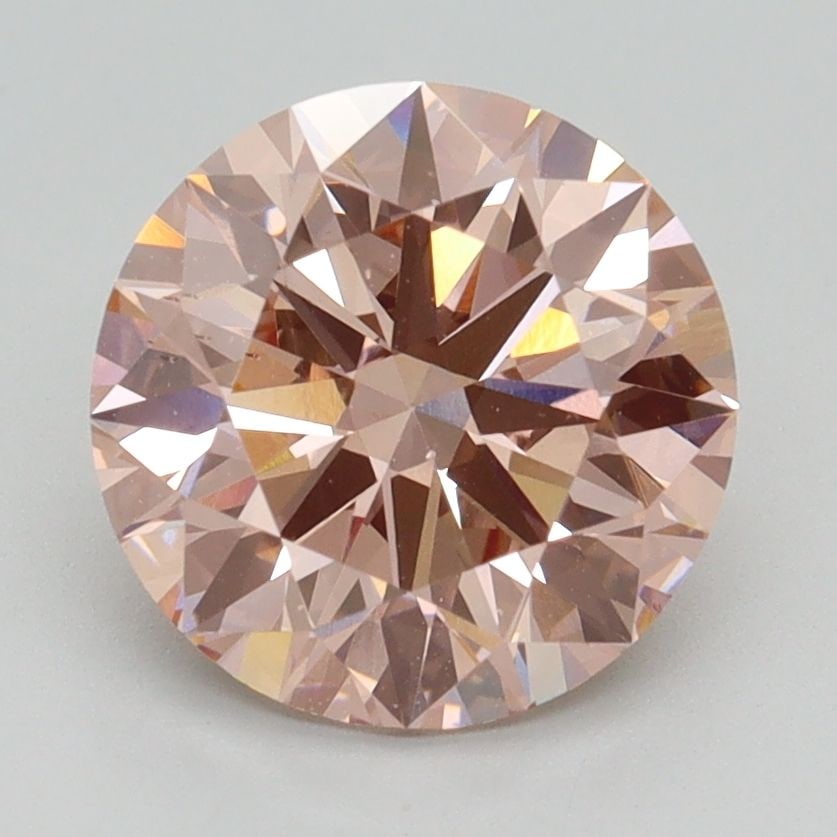 Ideal Loose Diamond - ROUND 2.5ct Fancy Intense Pink VS2: Ideal Loose Diamond - ROUND 2.5ct Fancy Intense Pink VS2 Source: This is a real non-mined Diamond that has been grown in a lab Shape: ROUND Carats: 2.5 Color: Fancy Intense Pink Certification: IGI Vid