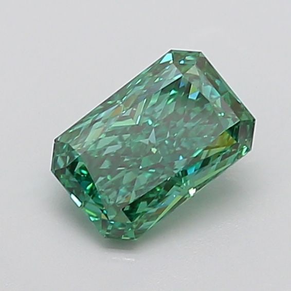 Loose Diamond - RADIANT 1.7ct Fancy Vivid Green VVS2: Loose Diamond - RADIANT 1.7ct Fancy Vivid Green VVS2 Source: This is a real non-mined Diamond that has been grown in a lab Shape: RADIANT Carats: 1.7 Color: Fancy Vivid Green Certification: IGI Video:
