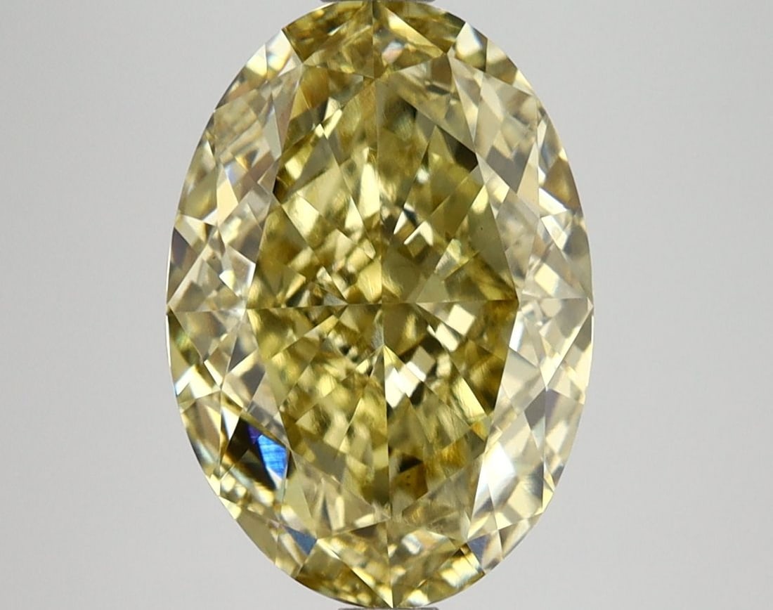 Loose Diamond - OVAL 4.01ct Fancy Intense Yellow VS1: Loose Diamond - OVAL 4.01ct Fancy Intense Yellow VS1 Source: This is a real non-mined Diamond that has been grown in a lab Shape: OVAL Carats: 4.01 Color: Fancy Intense Yellow Certification: IGI Video