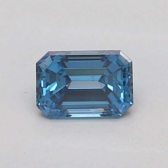 Loose Diamond - EMERALD 0.25ct Fancy Vivid Blue VS2: Loose Diamond - EMERALD 0.25ct Fancy Vivid Blue VS2 Source: This is a real non-mined Diamond that has been grown in a lab Shape: EMERALD Carats: 0.25 Color: Fancy Vivid Blue Certification: IGI The Dia