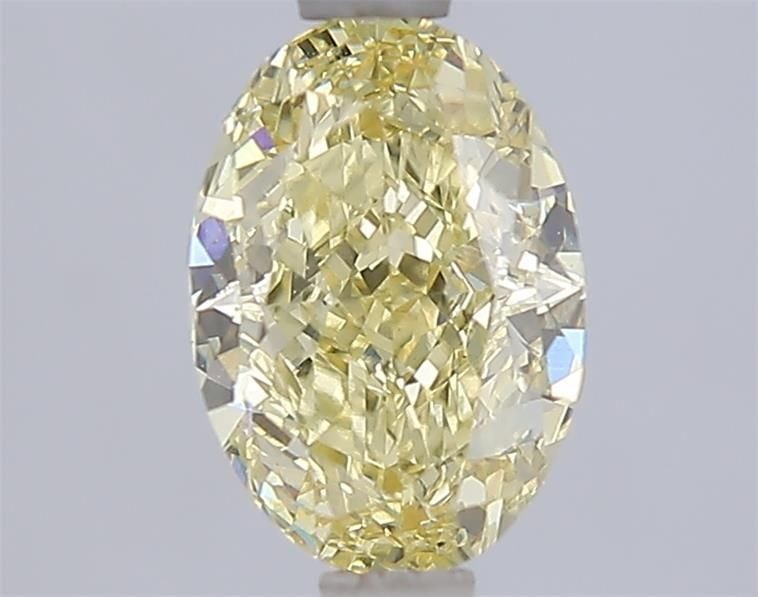 Loose Diamond - OVAL 1.56ct Fancy Yellow VS1: Loose Diamond - OVAL 1.56ct Fancy Yellow VS1 Source: This is a real non-mined Diamond that has been grown in a lab Shape: OVAL Carats: 1.56 Color: Fancy Yellow Certification: IGI Video:
