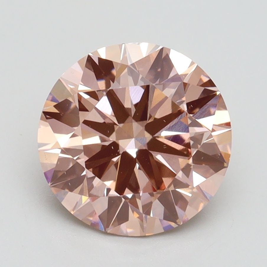 Ideal Loose Diamond - ROUND 2.5ct Fancy Intense Pink VS1: Ideal Loose Diamond - ROUND 2.5ct Fancy Intense Pink VS1 Source: This is a real non-mined Diamond that has been grown in a lab Shape: ROUND Carats: 2.5 Color: Fancy Intense Pink Certification: IGI Vid