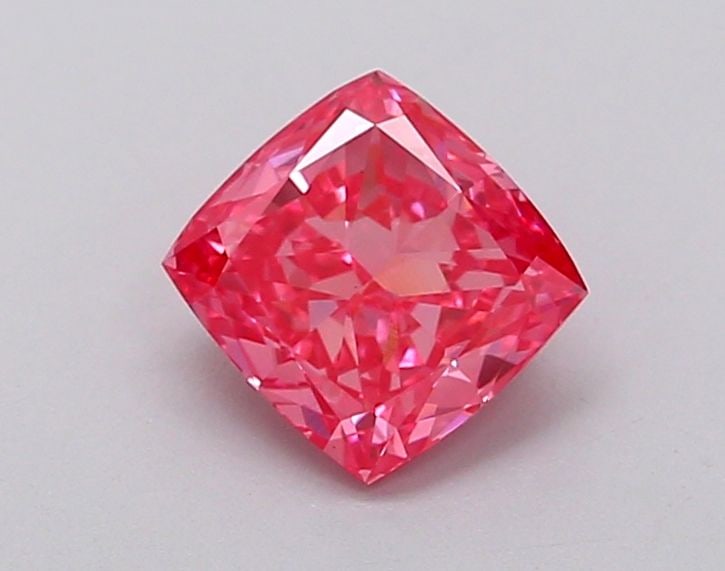 Loose Diamond - CUSHION BRILLIANT 1.03ct Fancy Vivid Pink VS1: Loose Diamond - CUSHION BRILLIANT 1.03ct Fancy Vivid Pink VS1 Source: This is a real non-mined Diamond that has been grown in a lab Shape: CUSHION BRILLIANT Carats: 1.03 Color: Fancy Vivid Pink Certif