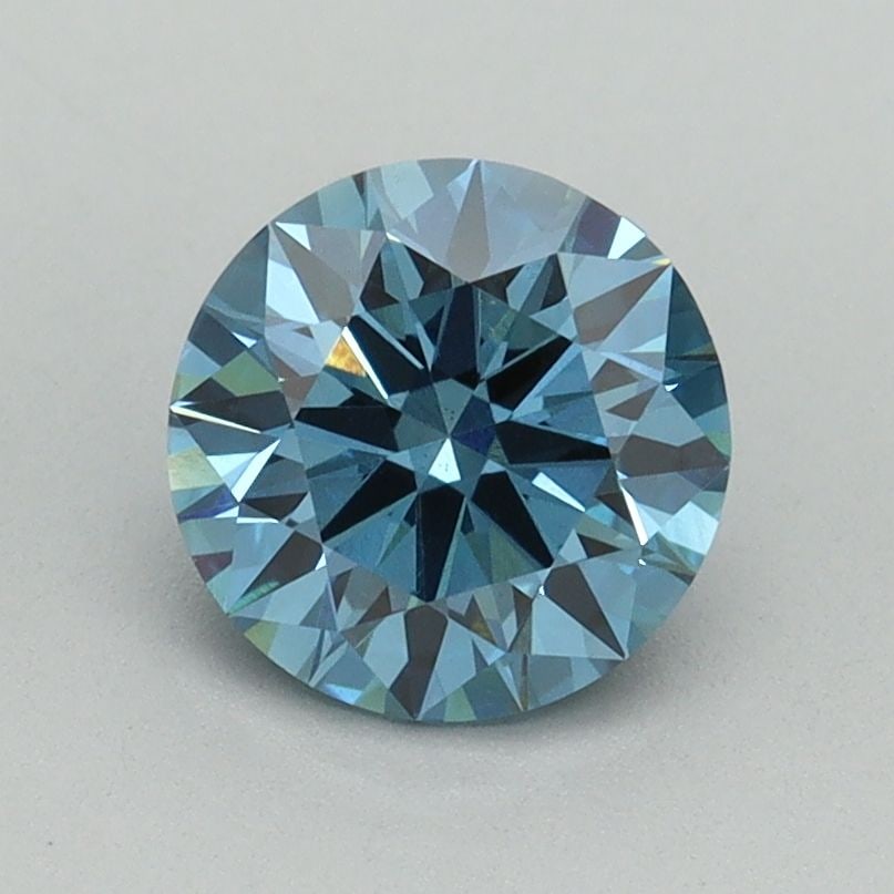 Ideal Loose Diamond - ROUND 1.18ct Fancy Vivid Blue VS2: Ideal Loose Diamond - ROUND 1.18ct Fancy Vivid Blue VS2 Source: This is a real non-mined Diamond that has been grown in a lab Shape: ROUND Carats: 1.18 Color: Fancy Vivid Blue Certification: IGI Video