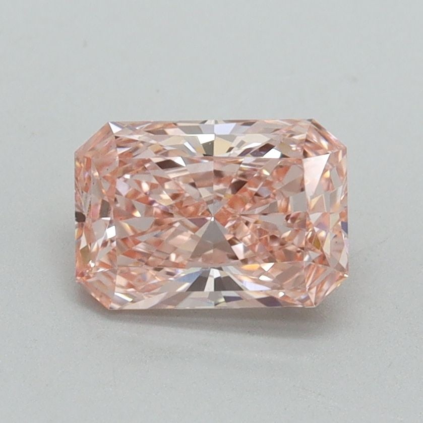 Loose Diamond - RADIANT 1.09ct Fancy Vivid Pink VS1: Loose Diamond - RADIANT 1.09ct Fancy Vivid Pink VS1 Source: This is a real non-mined Diamond that has been grown in a lab Shape: RADIANT Carats: 1.09 Color: Fancy Vivid Pink Certification: IGI Video:
