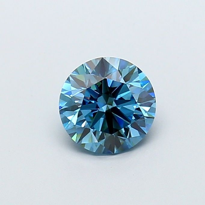 Loose Diamond - ROUND 1.63ct Fancy Vivid Blue VS1: Loose Diamond - ROUND 1.63ct Fancy Vivid Blue VS1 Source: This is a real non-mined Diamond that has been grown in a lab Shape: ROUND Carats: 1.63 Color: Fancy Vivid Blue Certification: IGI Video: