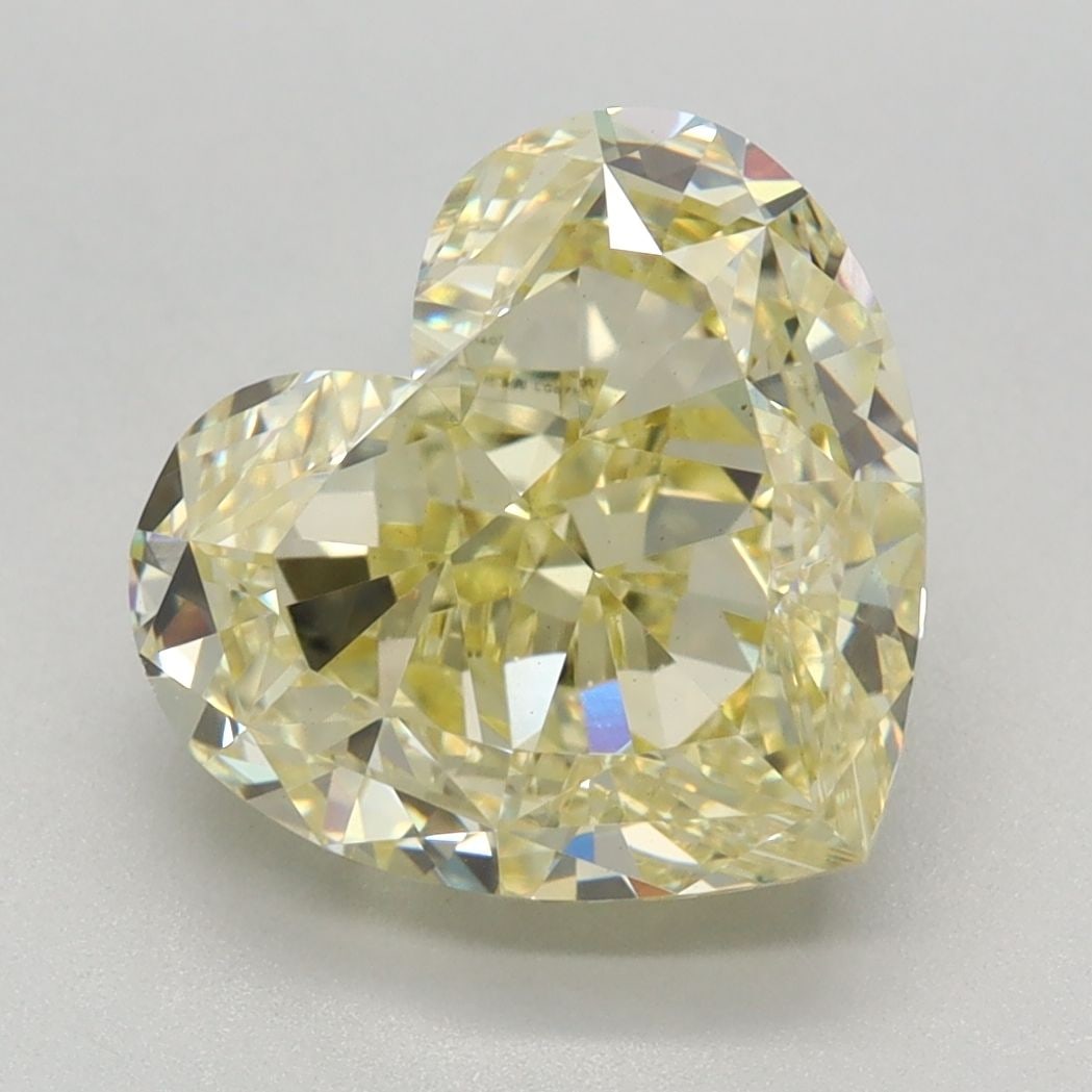 Loose Diamond - HEART 3.76ct Fancy Intense Yellow VS1: Loose Diamond - HEART 3.76ct Fancy Intense Yellow VS1 Source: This is a real non-mined Diamond that has been grown in a lab Shape: HEART Carats: 3.76 Color: Fancy Intense Yellow Certification: IGI Vid