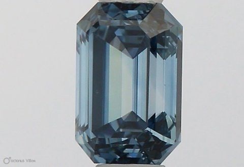 Loose Diamond - EMERALD 0.51ct Fancy Vivid Blue VS1: Loose Diamond - EMERALD 0.51ct Fancy Vivid Blue VS1 Source: This is a real non-mined Diamond that has been grown in a lab Shape: EMERALD Carats: 0.51 Color: Fancy Vivid Blue Certification: IGI Video: