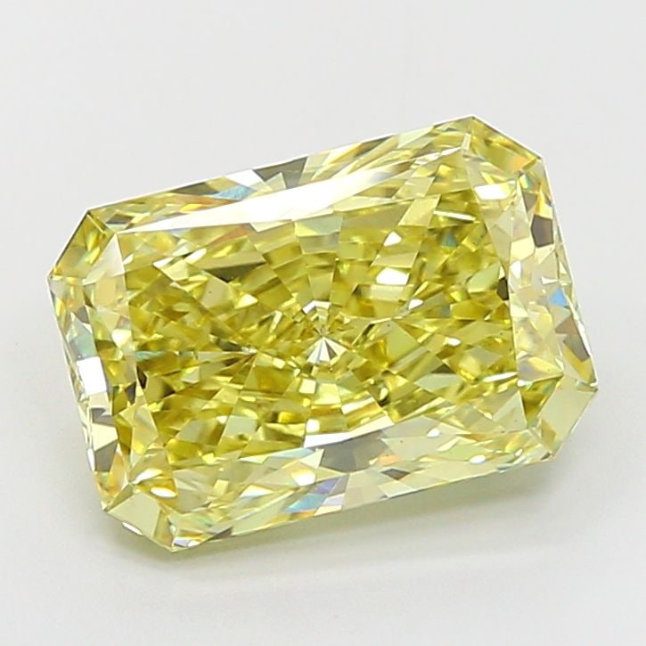 Loose Diamond - RADIANT 5.08ct Fancy Intense Yellow VS1: Loose Diamond - RADIANT 5.08ct Fancy Intense Yellow VS1 Source: This is a real non-mined Diamond that has been grown in a lab Shape: RADIANT Carats: 5.08 Color: Fancy Intense Yellow Certification: IGI
