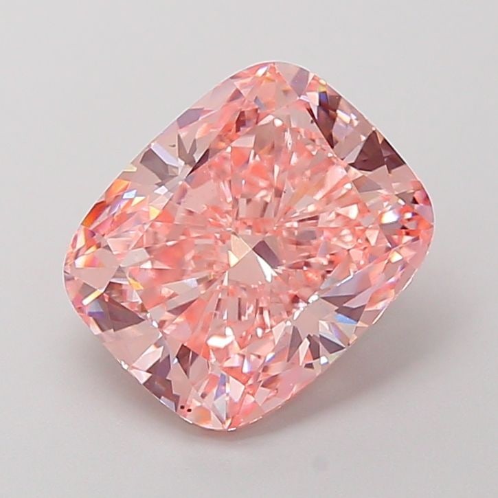Loose Diamond - CUSHION MODIFIED 4.01ct Fancy Vivid Pink VS2: Loose Diamond - CUSHION MODIFIED 4.01ct Fancy Vivid Pink VS2 Source: This is a real non-mined Diamond that has been grown in a lab Shape: CUSHION MODIFIED Carats: 4.01 Color: Fancy Vivid Pink Certific