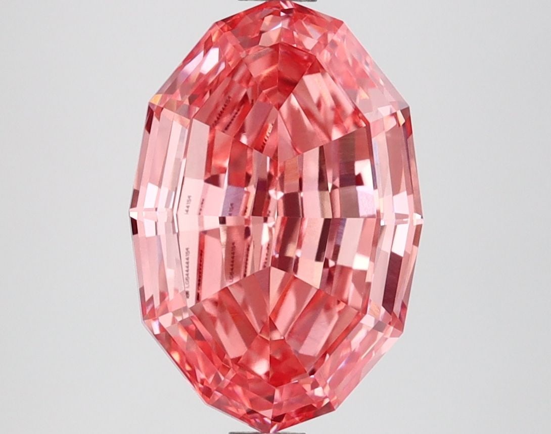 Loose Diamond - OTHER 2.92ct Fancy Vivid Pink VVS2: Loose Diamond - OTHER 2.92ct Fancy Vivid Pink VVS2 Source: This is a real non-mined Diamond that has been grown in a lab Shape: OTHER Carats: 2.92 Color: Fancy Vivid Pink Certification: IGI Video: