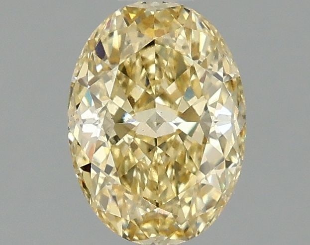Loose Diamond - OVAL 1.08ct Fancy Intense Yellow VS1: Loose Diamond - OVAL 1.08ct Fancy Intense Yellow VS1 Source: This is a real non-mined Diamond that has been grown in a lab Shape: OVAL Carats: 1.08 Color: Fancy Intense Yellow Certification: IGI Video
