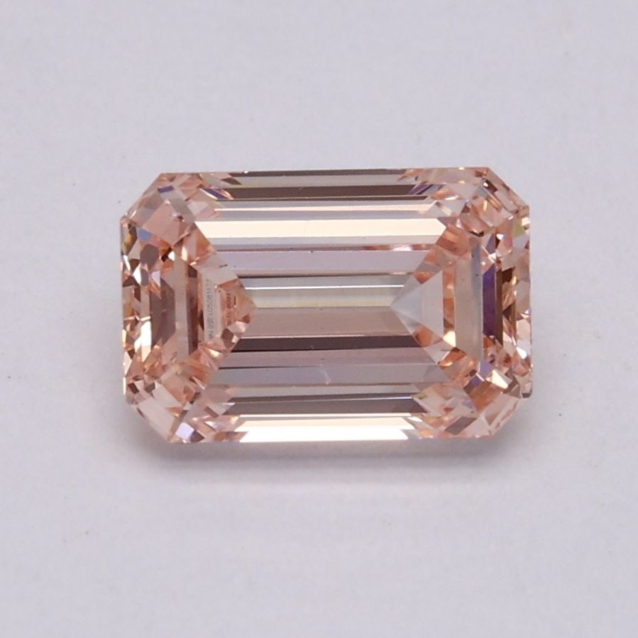 Loose Diamond - EMERALD 1.0ct Fancy Pink VS1: Loose Diamond - EMERALD 1.0ct Fancy Pink VS1 Source: This is a real non-mined Diamond that has been grown in a lab Shape: EMERALD Carats: 1.0 Color: Fancy Pink Certification: IGI Video: