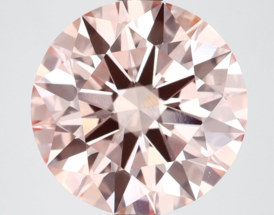 Ideal Loose Diamond - ROUND 3.12ct Fancy Vivid Pink VVS2: Ideal Loose Diamond - ROUND 3.12ct Fancy Vivid Pink VVS2 Source: This is a real non-mined Diamond that has been grown in a lab Shape: ROUND Carats: 3.12 Color: Fancy Vivid Pink Certification: IGI Vide