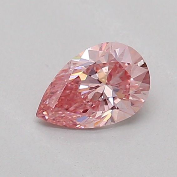 Loose Diamond - PEAR 0.23ct Fancy Vivid Pink SI1: Loose Diamond - PEAR 0.23ct Fancy Vivid Pink SI1 Source: This is a real non-mined Diamond that has been grown in a lab Shape: PEAR Carats: 0.23 Color: Fancy Vivid Pink Certification: IGI The Diamond D