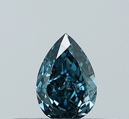 Loose Diamond - PEAR 0.2ct Fancy Vivid Blue VS1: Loose Diamond - PEAR 0.2ct Fancy Vivid Blue VS1 Source: This is a real non-mined Diamond that has been grown in a lab Shape: PEAR Carats: 0.2 Color: Fancy Vivid Blue Certification: NONE Video: