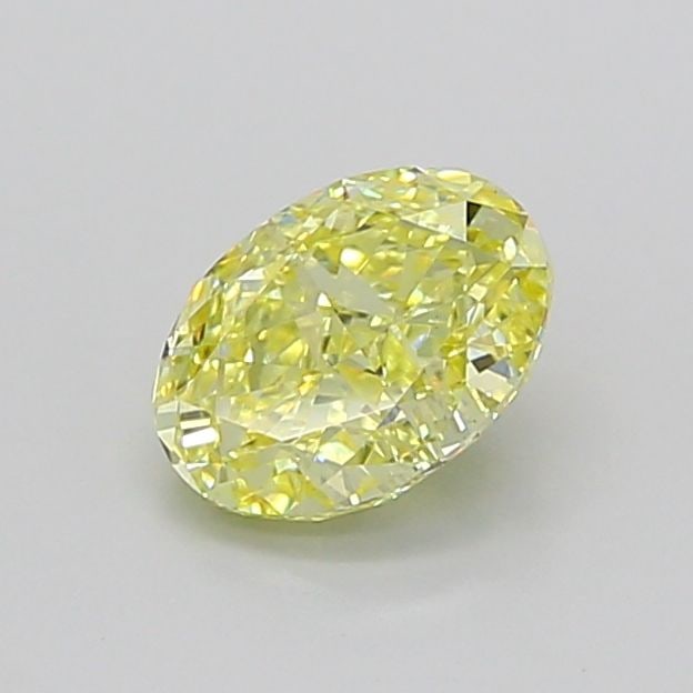 Loose Diamond - OVAL 1.05ct Fancy Intense Yellow VVS2: Loose Diamond - OVAL 1.05ct Fancy Intense Yellow VVS2 Source: This is a real non-mined Diamond that has been grown in a lab Shape: OVAL Carats: 1.05 Color: Fancy Intense Yellow Certification: IGI Vide