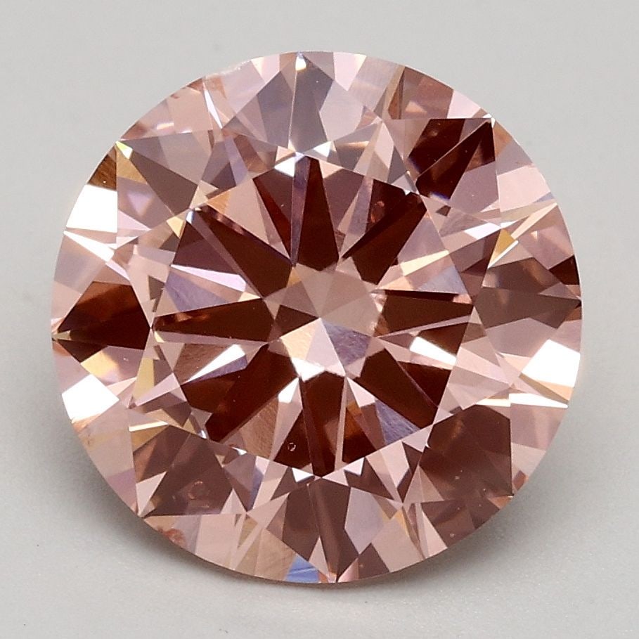 Loose Diamond - ROUND 2.7ct Fancy Intense Pink VS2: Loose Diamond - ROUND 2.7ct Fancy Intense Pink VS2 Source: This is a real non-mined Diamond that has been grown in a lab Shape: ROUND Carats: 2.7 Color: Fancy Intense Pink Certification: IGI Video: