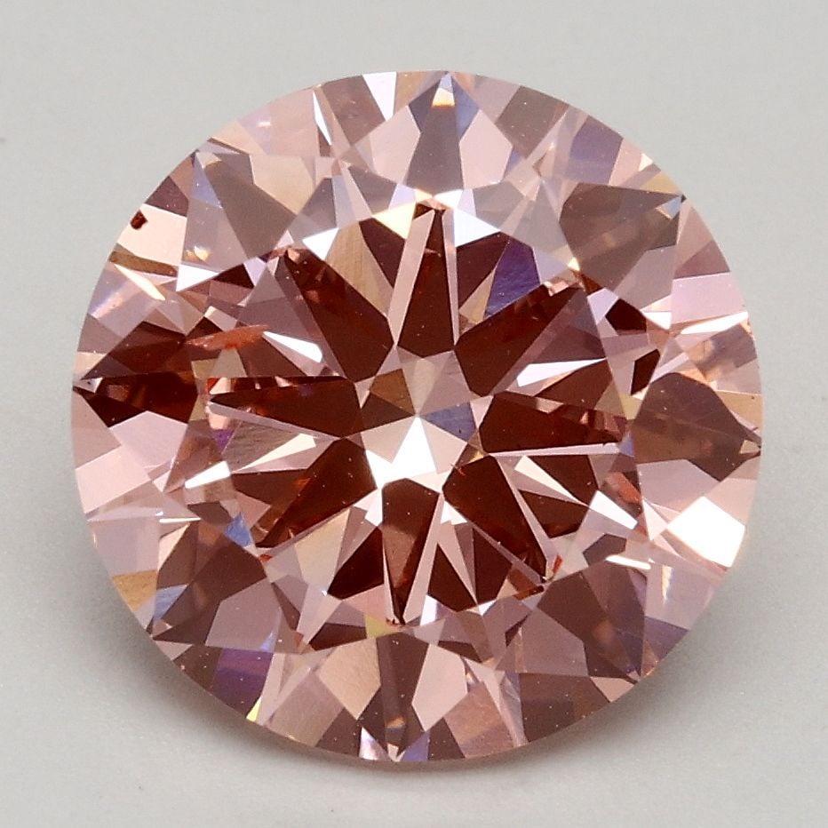 Loose Diamond - ROUND 3.01ct Fancy Intense Pink SI1: Loose Diamond - ROUND 3.01ct Fancy Intense Pink SI1 Source: This is a real non-mined Diamond that has been grown in a lab Shape: ROUND Carats: 3.01 Color: Fancy Intense Pink Certification: IGI Video: