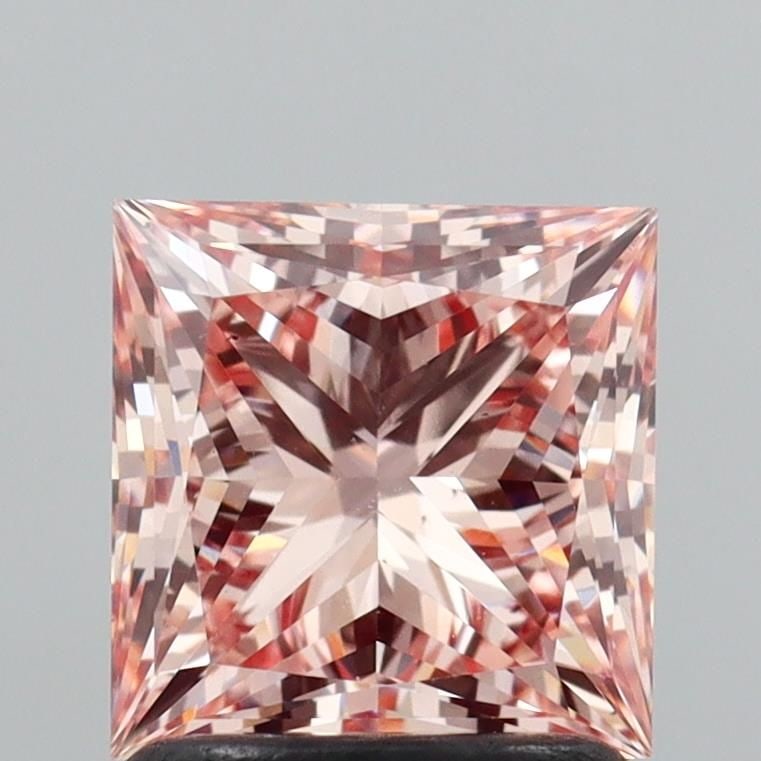 Loose Diamond - PRINCESS 1.52ct Fancy Intense Pink VS2: Loose Diamond - PRINCESS 1.52ct Fancy Intense Pink VS2 Source: This is a real non-mined Diamond that has been grown in a lab Shape: PRINCESS Carats: 1.52 Color: Fancy Intense Pink Certification: IGI V