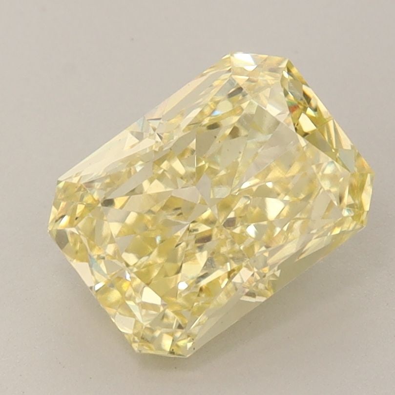 Loose Diamond - RADIANT 2.35ct Fancy Intense Yellow VS1: Loose Diamond - RADIANT 2.35ct Fancy Intense Yellow VS1 Source: This is a real non-mined Diamond that has been grown in a lab Shape: RADIANT Carats: 2.35 Color: Fancy Intense Yellow Certification: IGI