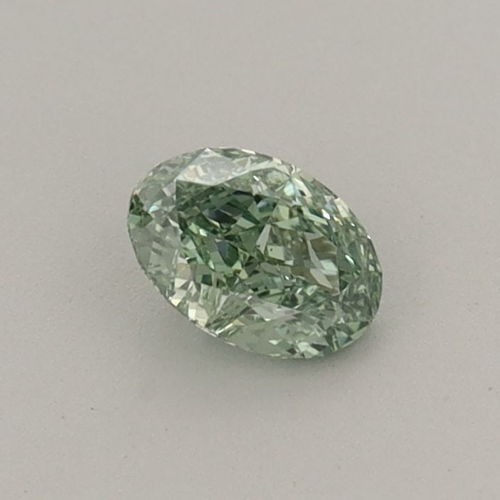 Loose Diamond - OVAL 0.34ct Fancy Vivid Green VS1: Loose Diamond - OVAL 0.34ct Fancy Vivid Green VS1 Source: This is a real non-mined Diamond that has been grown in a lab Shape: OVAL Carats: 0.34 Color: Fancy Vivid Green Certification: IGI Video: