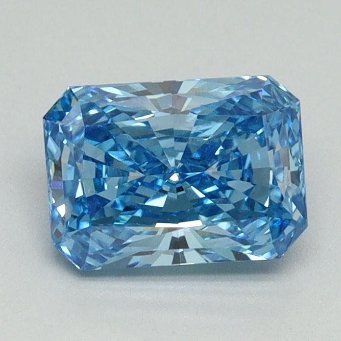 Loose Diamond - RADIANT 1.06ct Fancy Vivid Blue VVS2: Loose Diamond - RADIANT 1.06ct Fancy Vivid Blue VVS2 Source: This is a real non-mined Diamond that has been grown in a lab Shape: RADIANT Carats: 1.06 Color: Fancy Vivid Blue Certification: IGI Video: