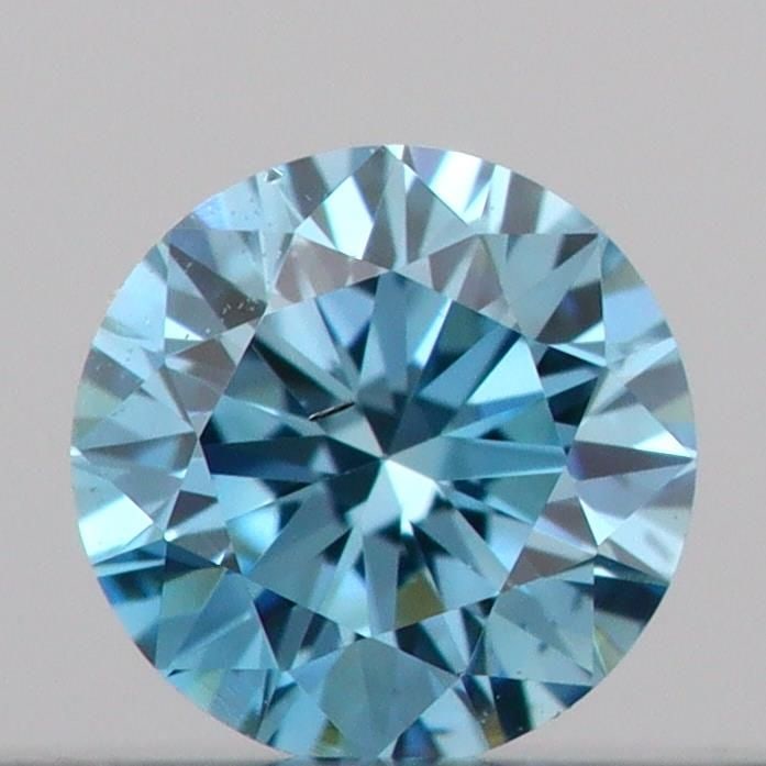 Loose Diamond - ROUND 0.13ct Fancy Vivid Blue VS2: Loose Diamond - ROUND 0.13ct Fancy Vivid Blue VS2 Source: This is a real non-mined Diamond that has been grown in a lab Shape: ROUND Carats: 0.13 Color: Fancy Vivid Blue Certification: IGI Video: