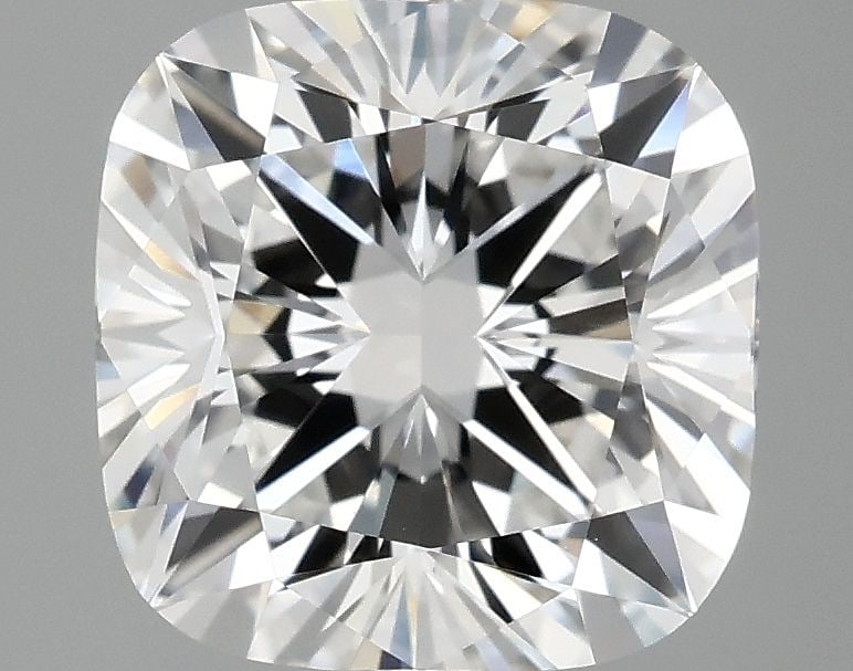 Loose Diamond - CUSHION MODIFIED 2.5ct E VVS2: Loose Diamond - CUSHION MODIFIED 2.5ct E VVS2 Source: This is a real non-mined Diamond that has been grown in a lab Shape: CUSHION MODIFIED Carats: 2.5 Color: E Clarity: VVS2 Certification: IGI Video: