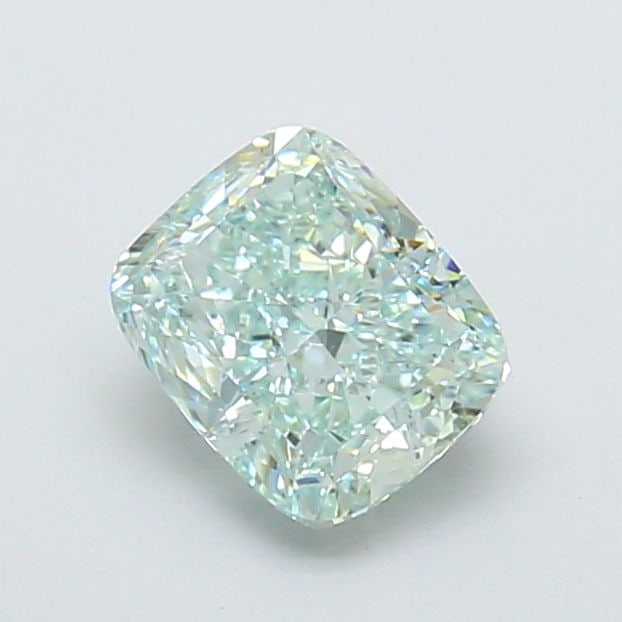 Loose Diamond - CUSHION MODIFIED 1.65ct Fancy Intense Green VS1: Loose Diamond - CUSHION MODIFIED 1.65ct Fancy Intense Green VS1 Source: This is a real non-mined Diamond that has been grown in a lab Shape: CUSHION MODIFIED Carats: 1.65 Color: Fancy Intense Green Ce