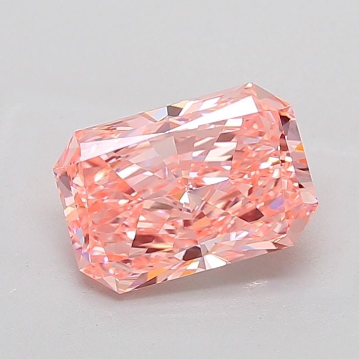 Loose Diamond - RADIANT 2.89ct Fancy Vivid Pink VS1 (1 of 1)