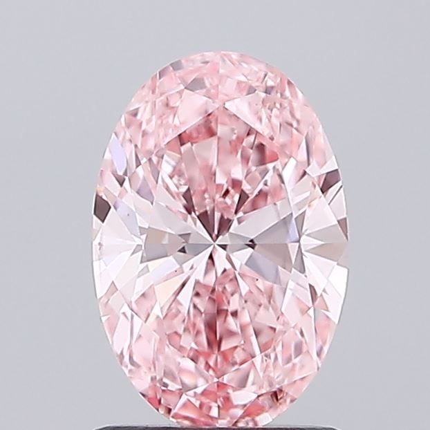Loose Diamond - OVAL 0.97ct Fancy Vivid Pink VS2: Loose Diamond - OVAL 0.97ct Fancy Vivid Pink VS2 Source: This is a real non-mined Diamond that has been grown in a lab Shape: OVAL Carats: 0.97 Color: Fancy Vivid Pink Certification: IGI The Diamond D