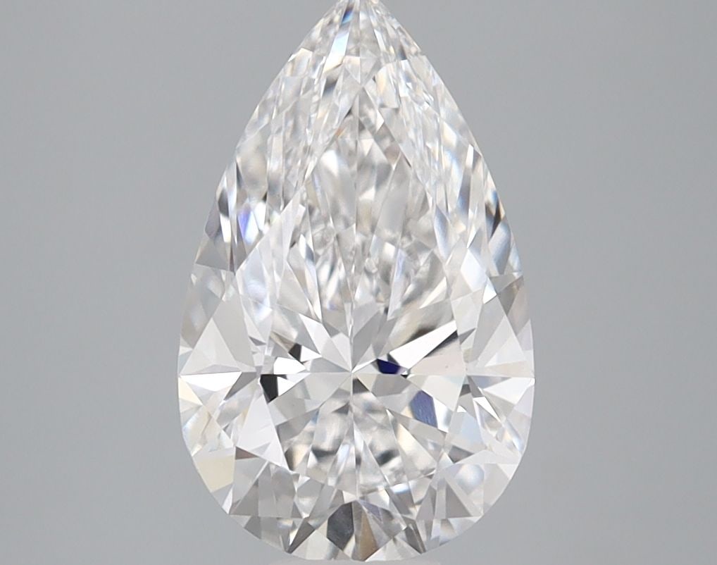 Loose Diamond - PEAR 2.07ct D VVS2: Loose Diamond - PEAR 2.07ct D VVS2 Source: This is a real non-mined Diamond that has been grown in a lab Shape: PEAR Carats: 2.07 Color: D Clarity: VVS2 Certification: IGI Video: